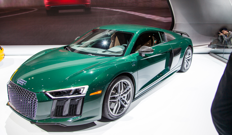 Props to Audi for bringing such an unusual color.